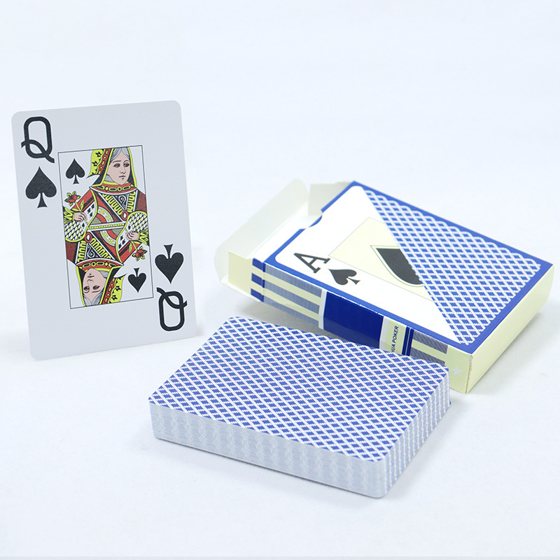 Custom Wholesale Design Printing 100% Pvc Plastic Casino Card Game Jumbo Playing Cards Poker