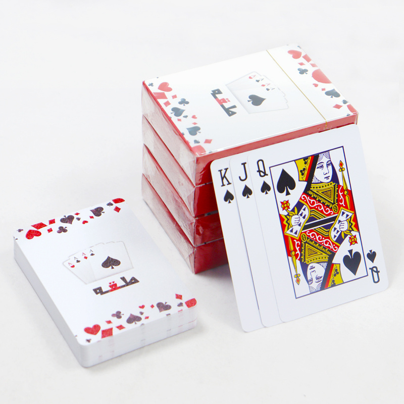 wholesale custom playing cards waterproof plastic poker cards  best quality personalized playing  cards