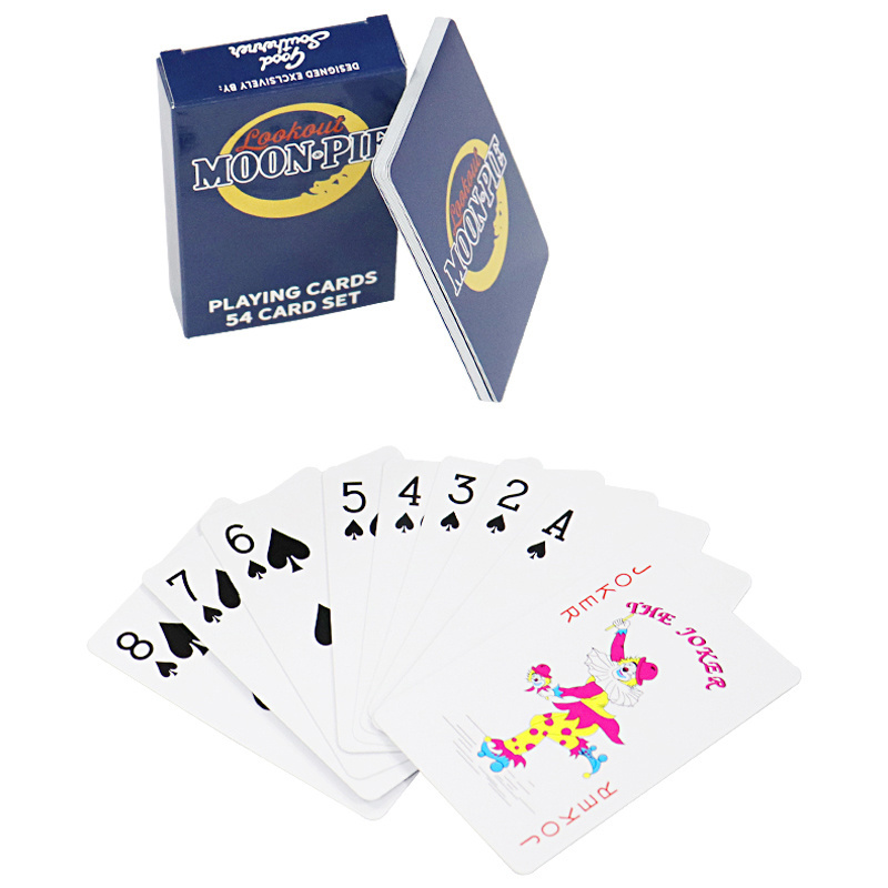 Custom playing cards front and back Logo Magic Casino Cardistry Paper Playing card  Printing Game adult Playing Cards