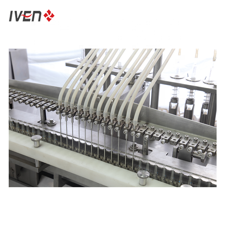 High Speed Injectable Glass Plastic Ampoule Filling and Sealing Machine Vial/ Syrup/ Cartridge Filling and Sealing Production Li