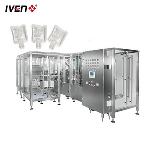 IV Infusion Soft Bag Blowing Filling Capping Sealing and Packing  Machine Normal Saline Washing Filling  Production Line