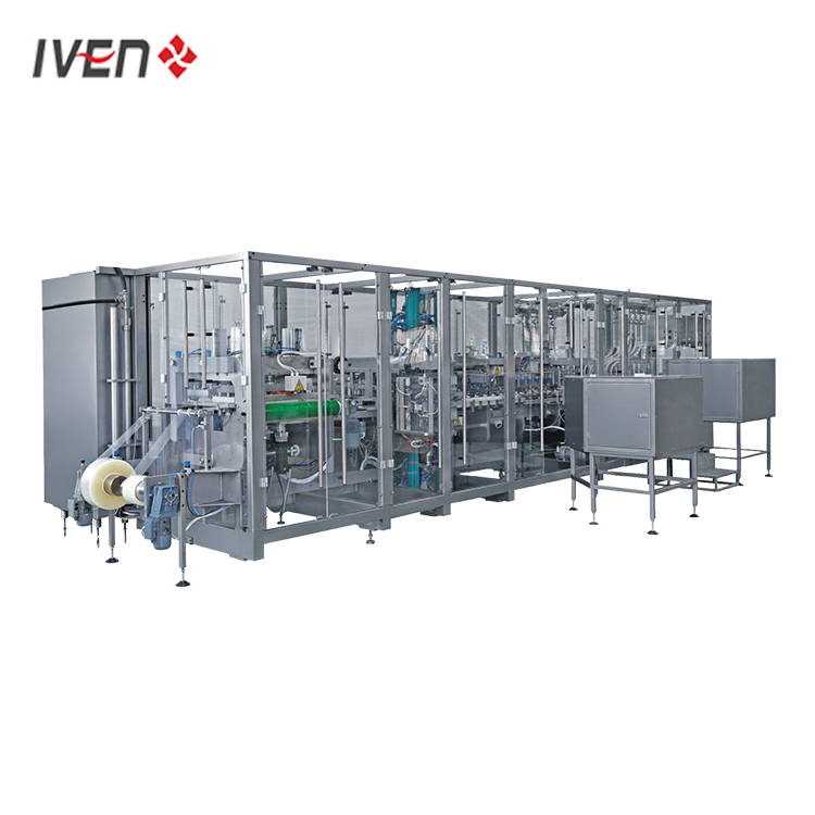 100 -1000ml Whole Sets Infusion Manufacturing Plant Normal Saline IV Fluids Bag Filling Production Machine