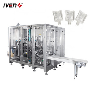 Non-Pvc Soft Bag IV Infusion Solution Filling Machine Manufacturing Plant Intravenous Solution Filling and Sealing Equipment