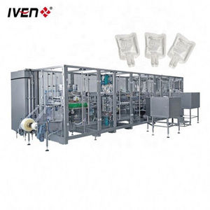 Normal Saline IV Solution Production Line Manufacturing Plant