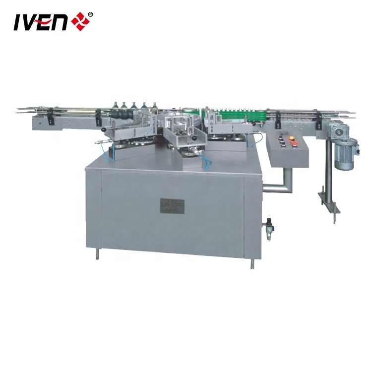 Automatic Ampoule Labeling Machine / High Speed Vial/Ampoule/Syrup Filling and Labeling and Packing Assembly Machine