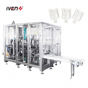 Easy Operation and Maintenance Plastic Bag IV Fluid Production Equipment IV Infusion Filling Sealing and Packing Equiment with C