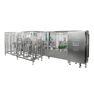 Reduce 1/3 Machine Length with Less Running Cost IV Fluids Filling Sealing and Packing Machine