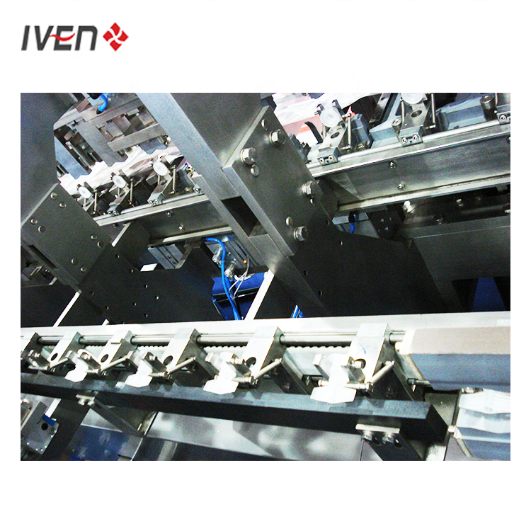 Reduce 1/3 Machine Length with Less Running Cost IV Fluids Filling Sealing and Packing Machine