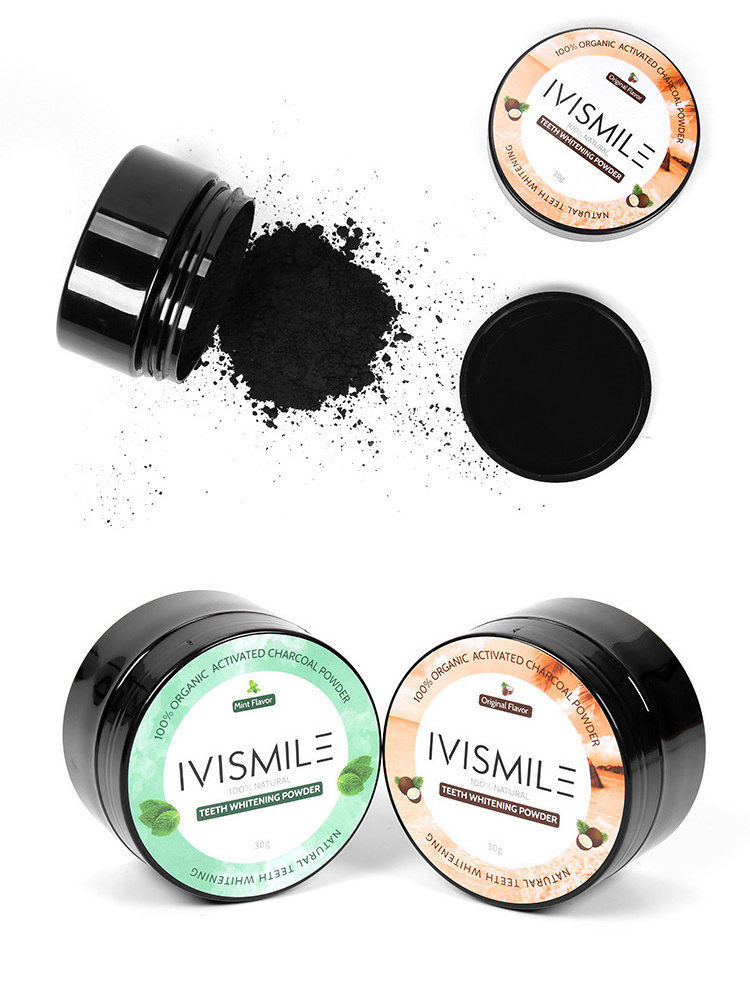 100% Natural Wholesale Activated Charcoal Teeth Whitening White Tooth Powder