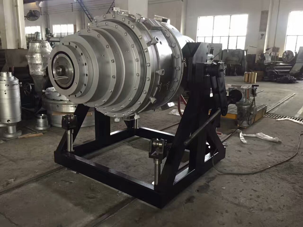 PVC pipe extrusion machine line/ PVC large diameter pipe production equipment In zhangjiagang city