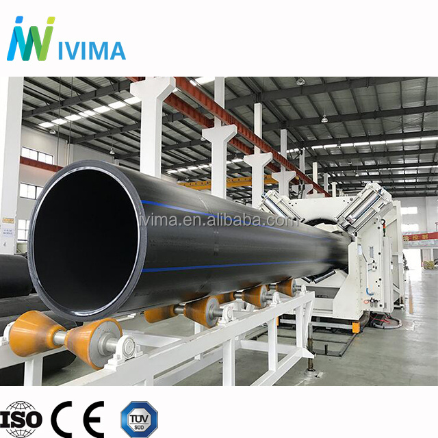 Ivima High Efficiency Polyethylene Plastic PE Tube Making Machine/ HDPE Pipe Production Line Price