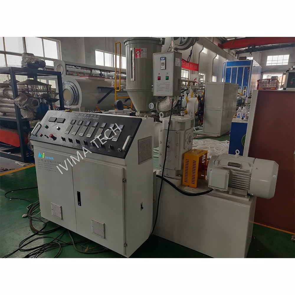 Factory price high performance hose pe corrugated pipe making machine