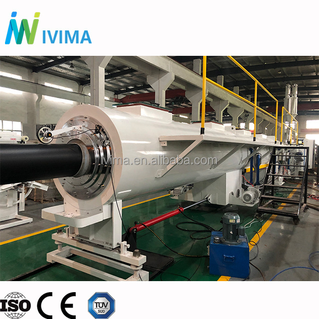 Ivima High Efficiency Polyethylene Plastic PE Tube Making Machine/ HDPE Pipe Production Line Price