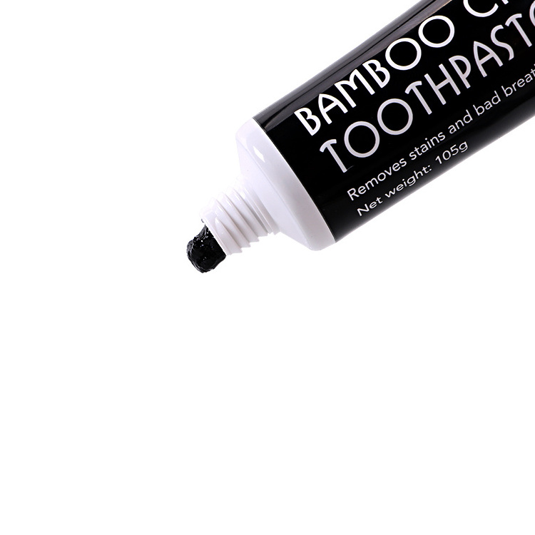 Private Label Whitening Sensitive Bamboo Toothpaste Charcoal Whitening Organic Tooth Paste