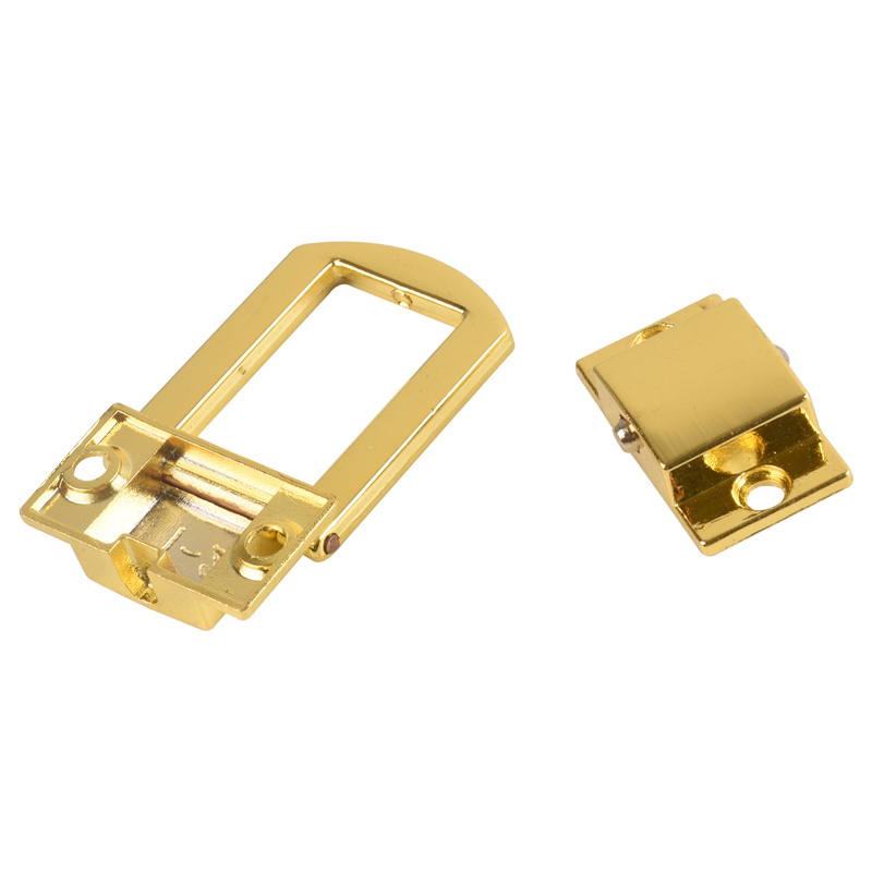 High Quality Gold Metal Lock Catch for Wooden Box, Bag Alloy Locks