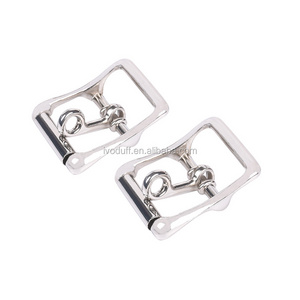 Wholesale Zinc Alloy Metal Bag Accessories Shiny Silver Adjustable Roller Locking Buckle For Strap