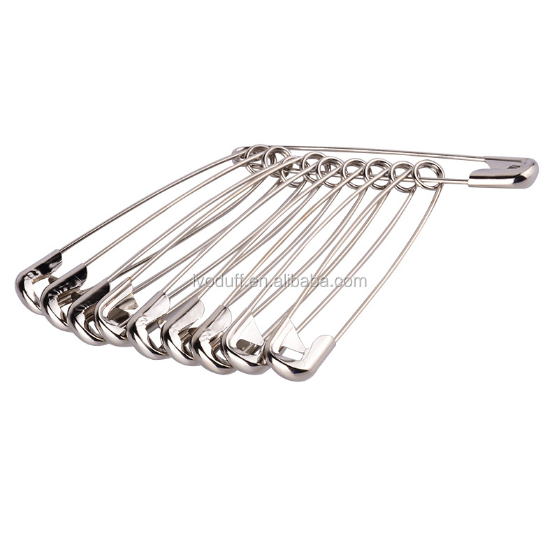 Laundry Net Fasten Stainless Steel Safety Tag Pin Metal Safety Pin