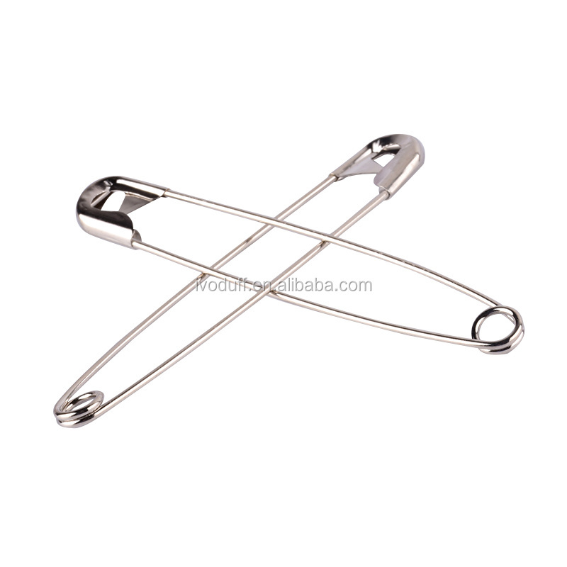 Laundry Net Fasten Stainless Steel Safety Tag Pin Metal Safety Pin