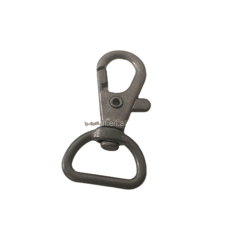 Metal Handbag Hardware Accessories Swivel Metal Snap Hook Buckle Swivel Eye Snap Hook Clip