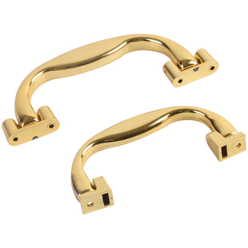 Factory Price Light Gold Furniture Handle Metal Luggage Hardware