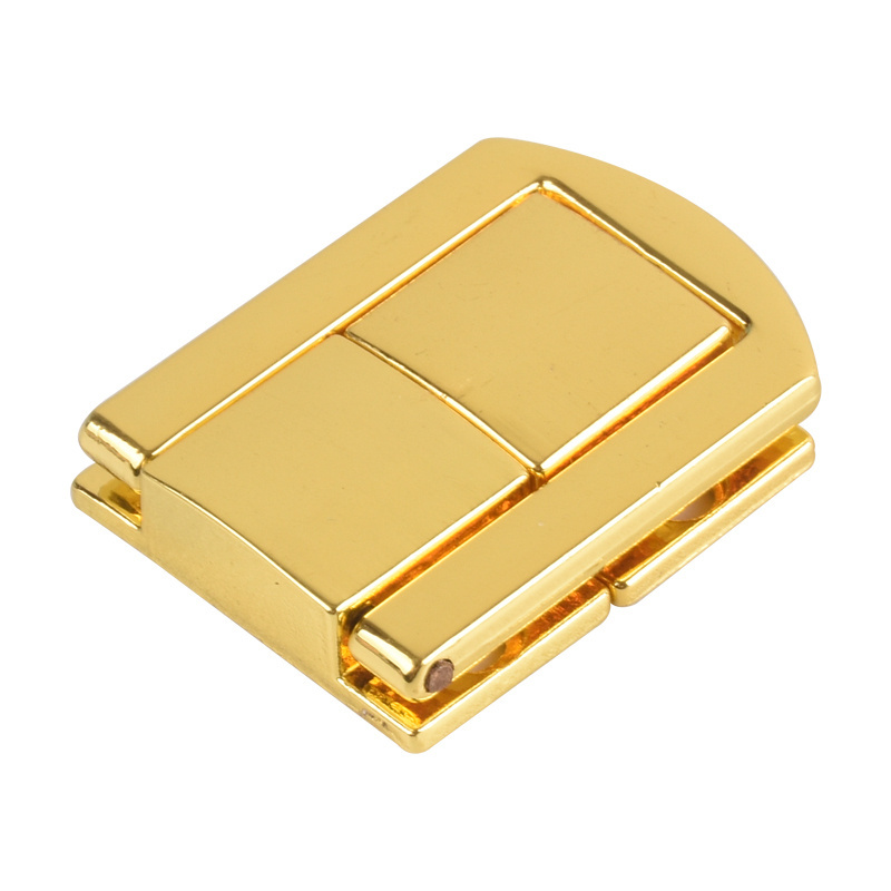 High Quality Gold Metal Lock Catch for Wooden Box, Bag Alloy Locks