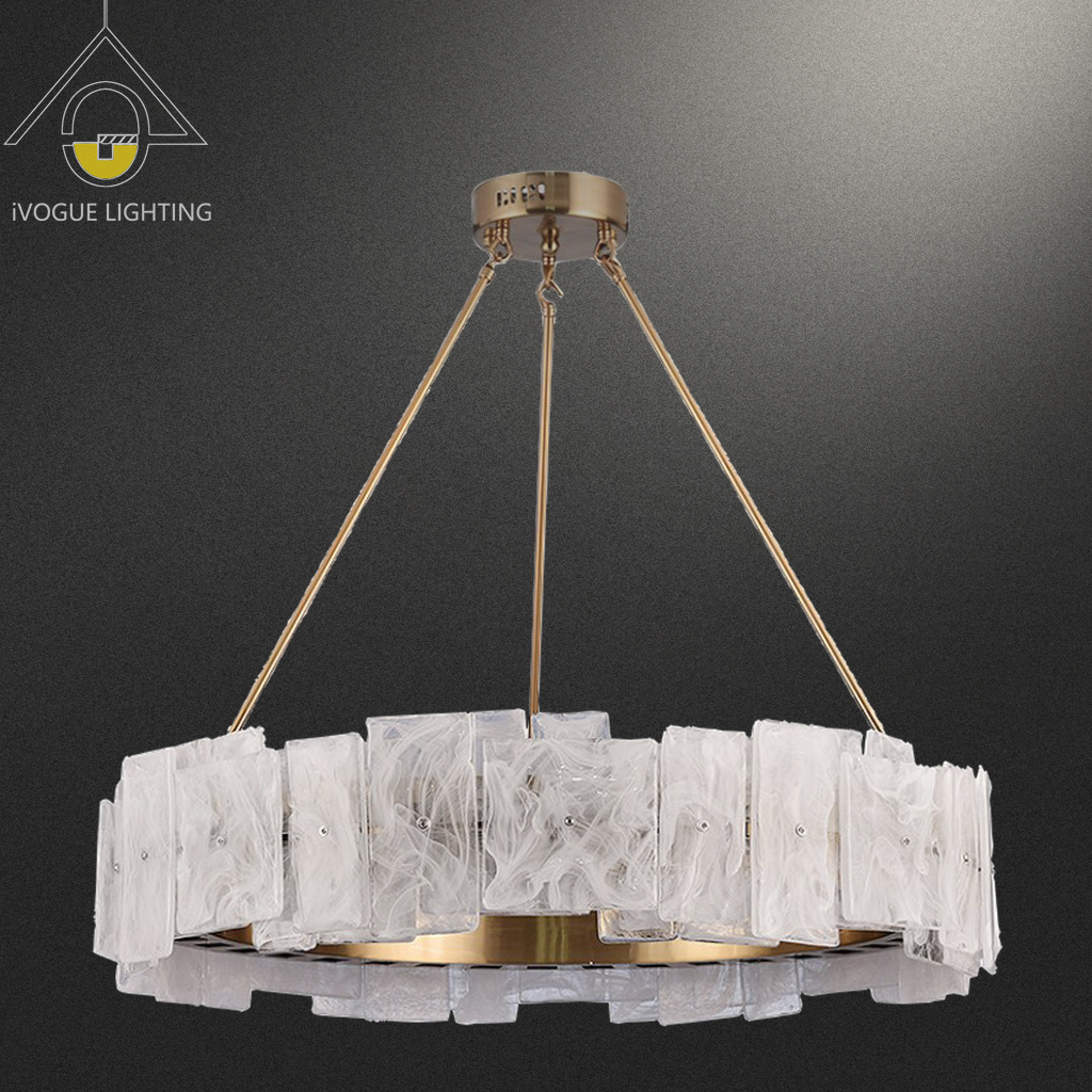 Crystal Chandelier Modern Contemporary Chandelier European Ceiling Pendant Lights for Dining Room Living Room Hotel