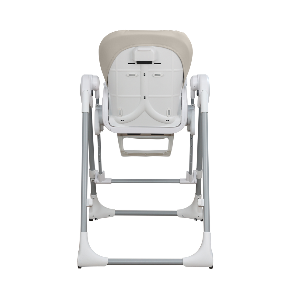 Double Tray Baby Rocker Feeding Chair Electrical Baby Swing Eating Foldable Chair