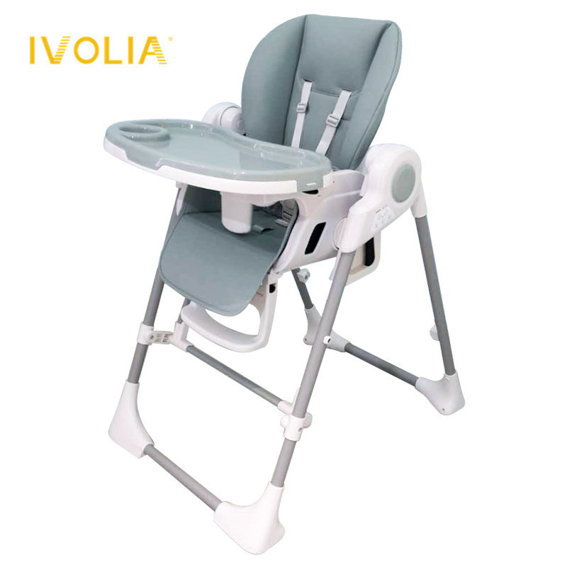 IVOLIA New design baby feeding high chair swing multi-function folding rocking cradle swing chair baby high chair