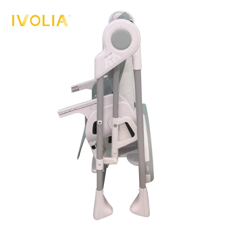 IVOLIA New design baby feeding high chair swing multi-function folding rocking cradle swing chair baby high chair