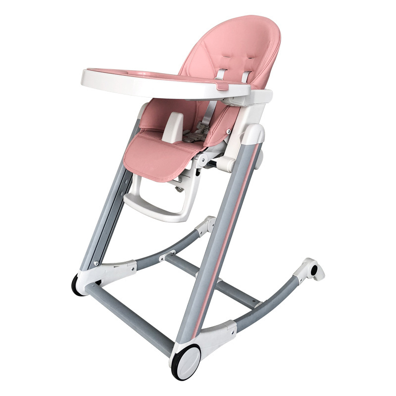 IVOLIA Kids Feeding Chair Baby Foldable Dining Chair Infant Feeding Chair