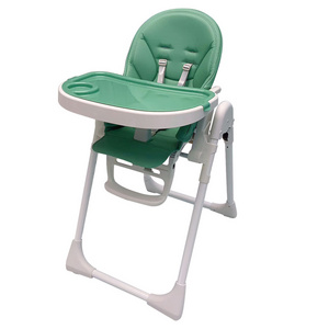 Multi functional EN14988 one button folding free install one button folding portable kid chair infant dining baby high chair