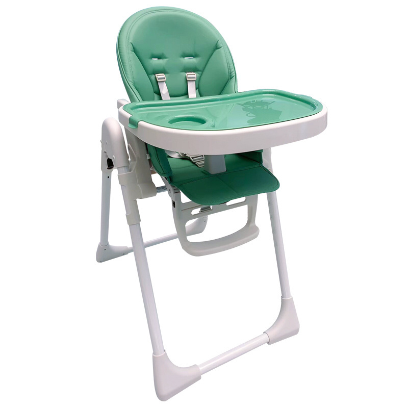 Multi functional EN14988 one button folding free install one button folding portable kid chair infant dining baby high chair