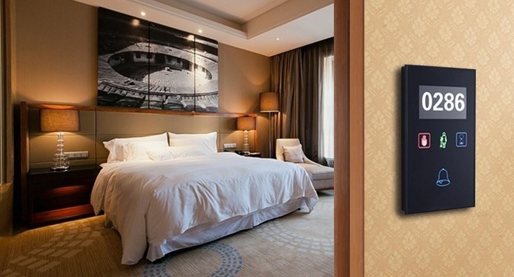 Hotel Room Number Do Not Disturb Clean Room Switch Doorbell System Doorbell Panels