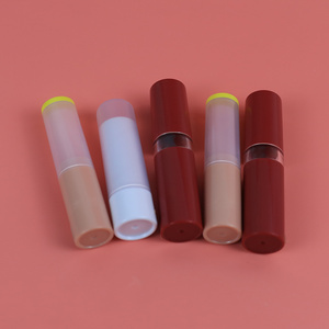 2022 New Custom Logo Round lip balm container chapstick tubes lip balm Lipsticks tube