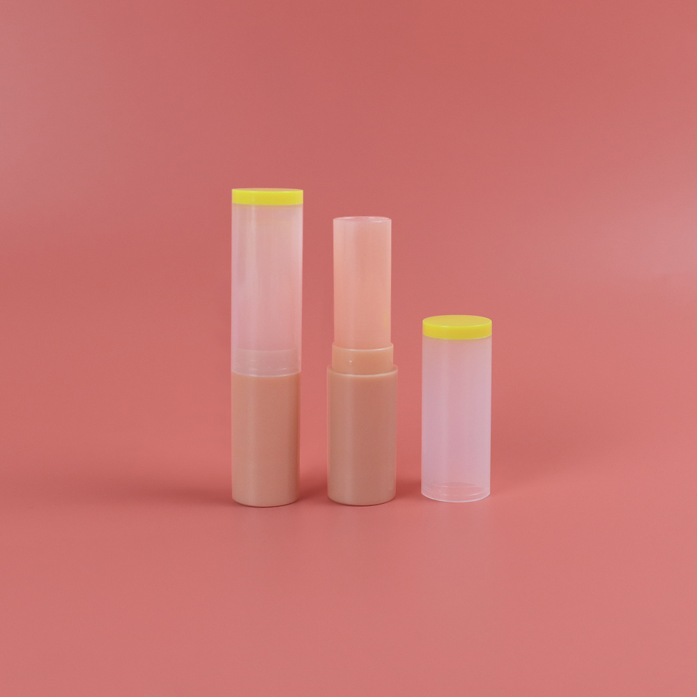 2022 New Custom Logo Round lip balm container chapstick tubes lip balm Lipsticks tube