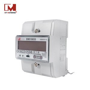 IVY METERING DIN Rail 3 Phase RS485 Multi Tariff Energy Meter Solar Energy Meter