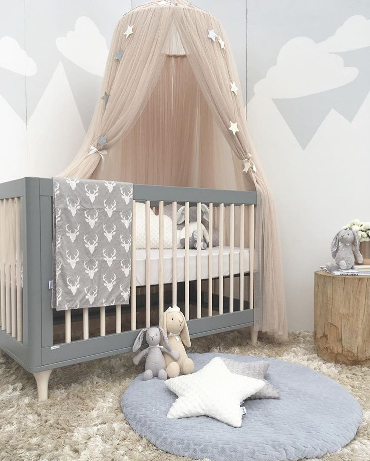 IVY Princess Room Decorate 7 Layer Kids Bed Tents Baby Nets Mosquito Bed Newborn Pretty Bed Crown Canopy