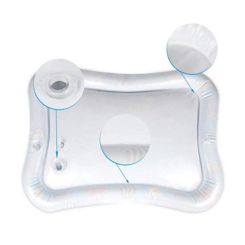 Inflatable baby tummy time water play mat for children inflatable learning play mat for kids