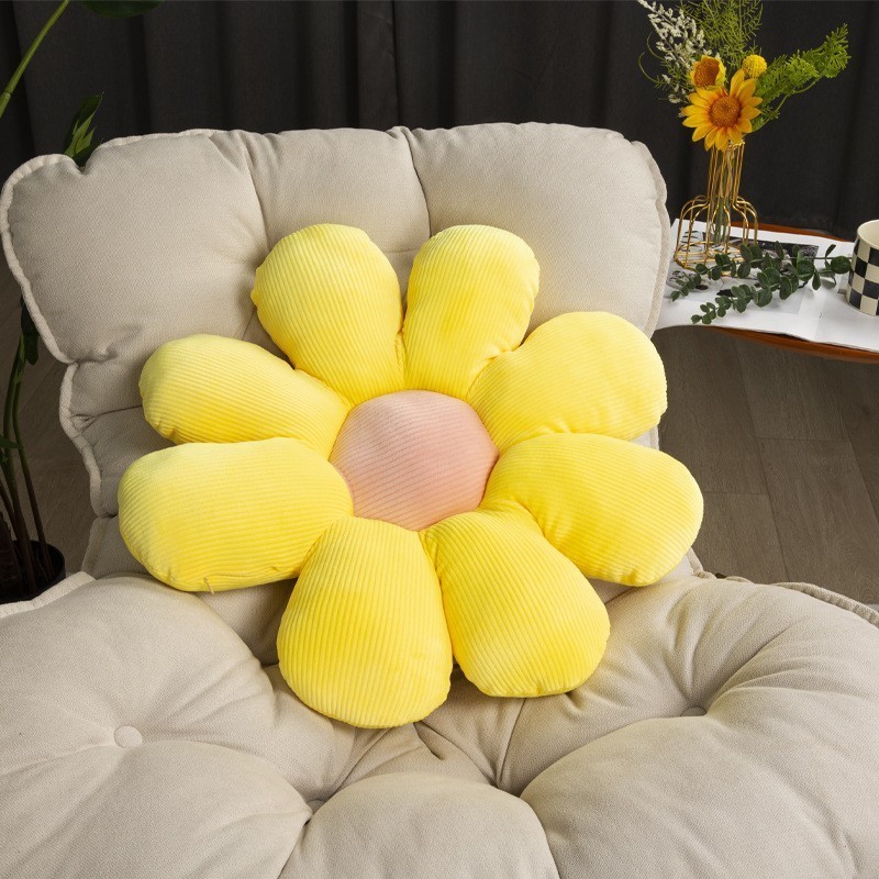 Home Textile Cute Flower Pillows Sofa Couch Cushions Daisy Decoration Pillows