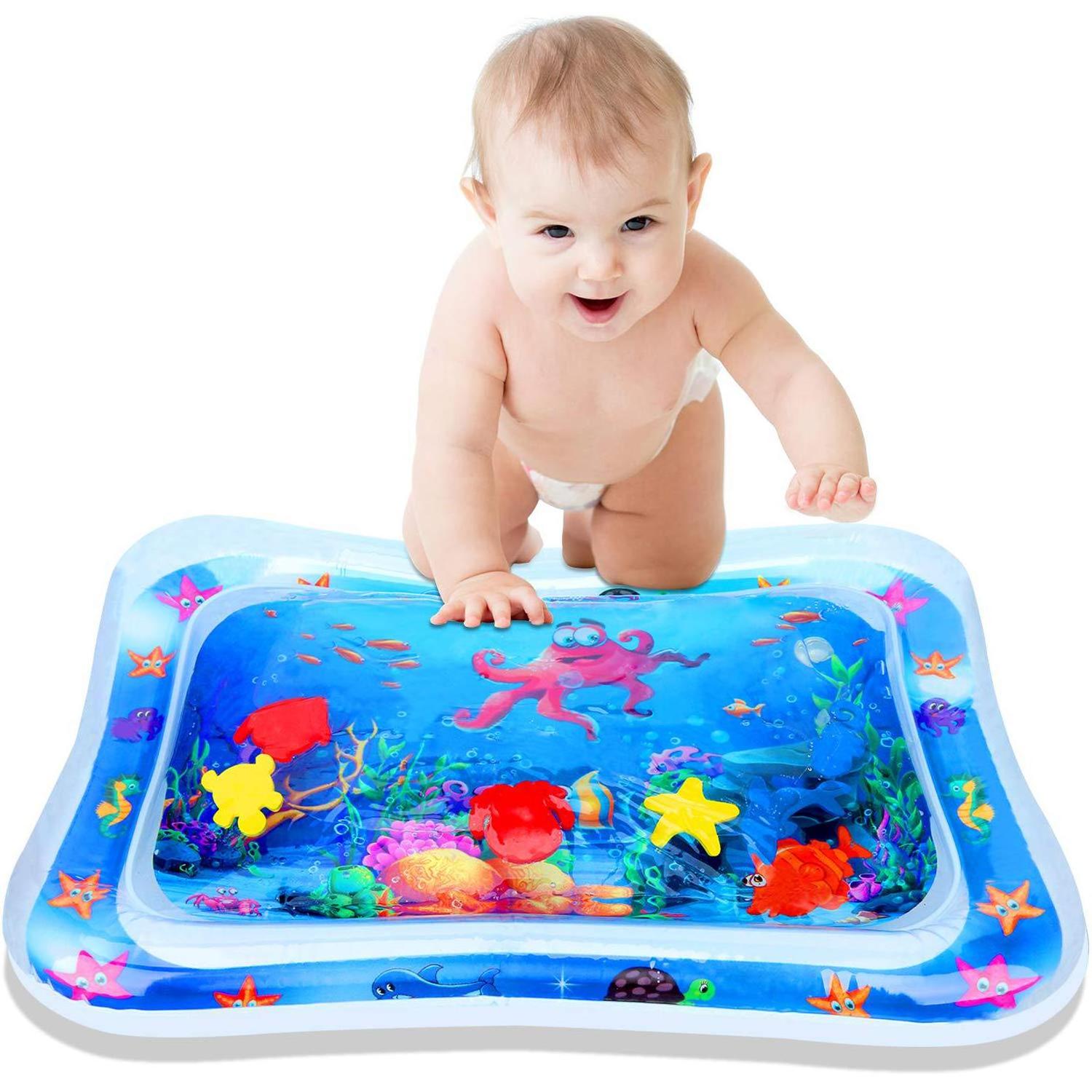 Popular PVC Material Kids Inflatable Tummy Time Premium Baby Water Play Mat for Infants and Toddlers The Perfect Fun Time Play