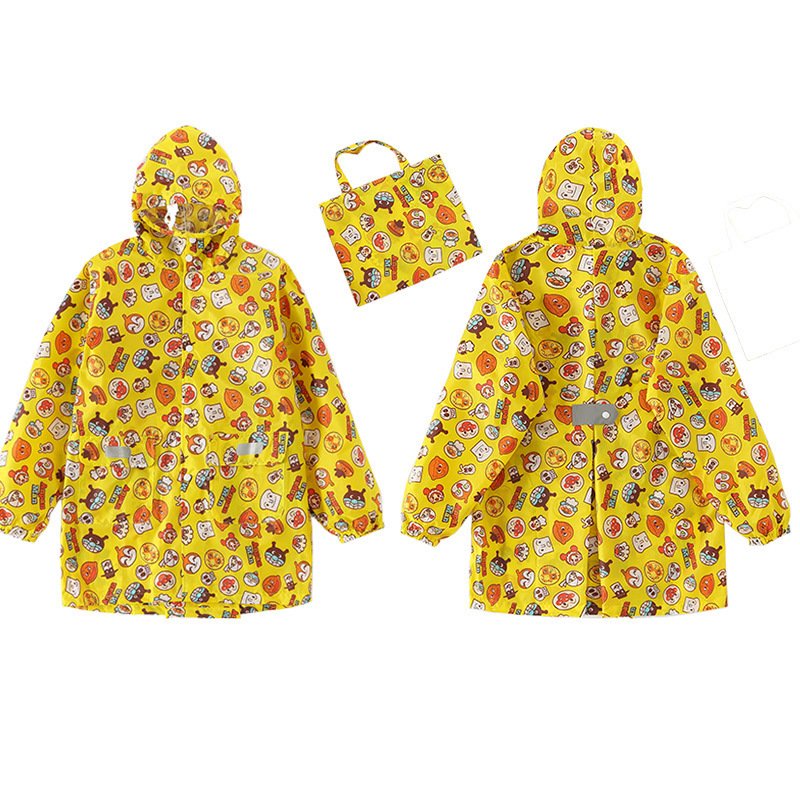 kid raincoat Cartoon Children Rainwear for Girl Boy