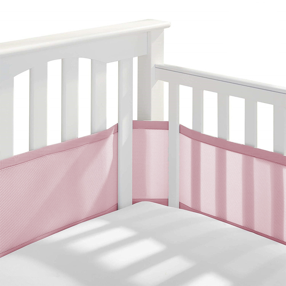 Summer Baby Classic Breathable Mesh Crib Liner baby bed bumper custom print