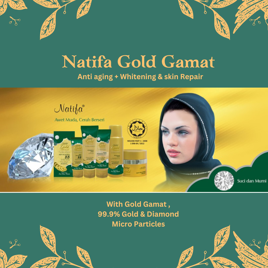 Natifa Gold Gamat_Facial Foam (with Halal Certificate)