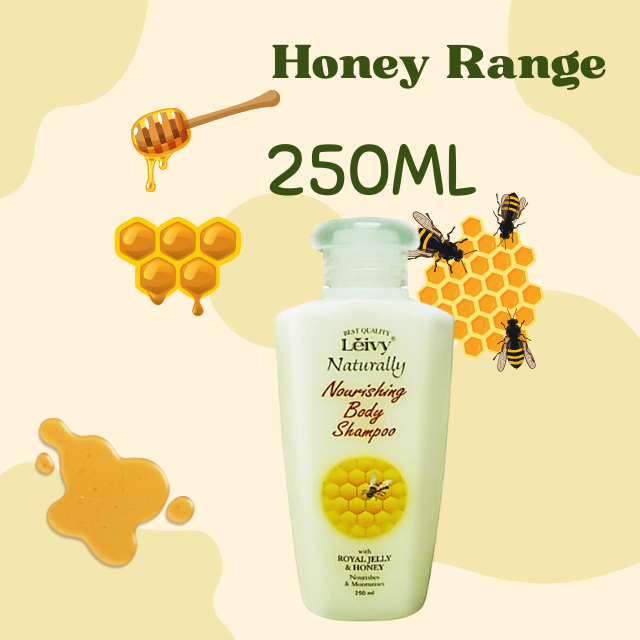 Leivy Naturally Nourishing Shower Cream with Royal Jelly & Honey Liquid Soap Malaysia