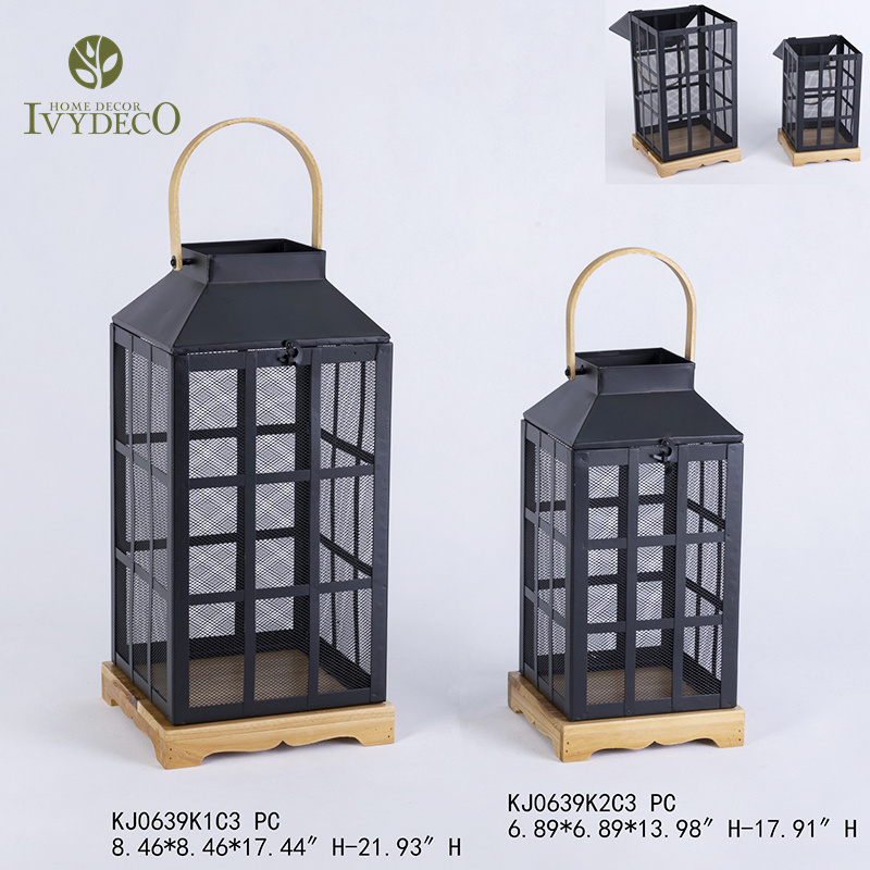 IVYDECO Fast Delivery Mesmerizing Graceful Bulk Gold Metal Lanterns