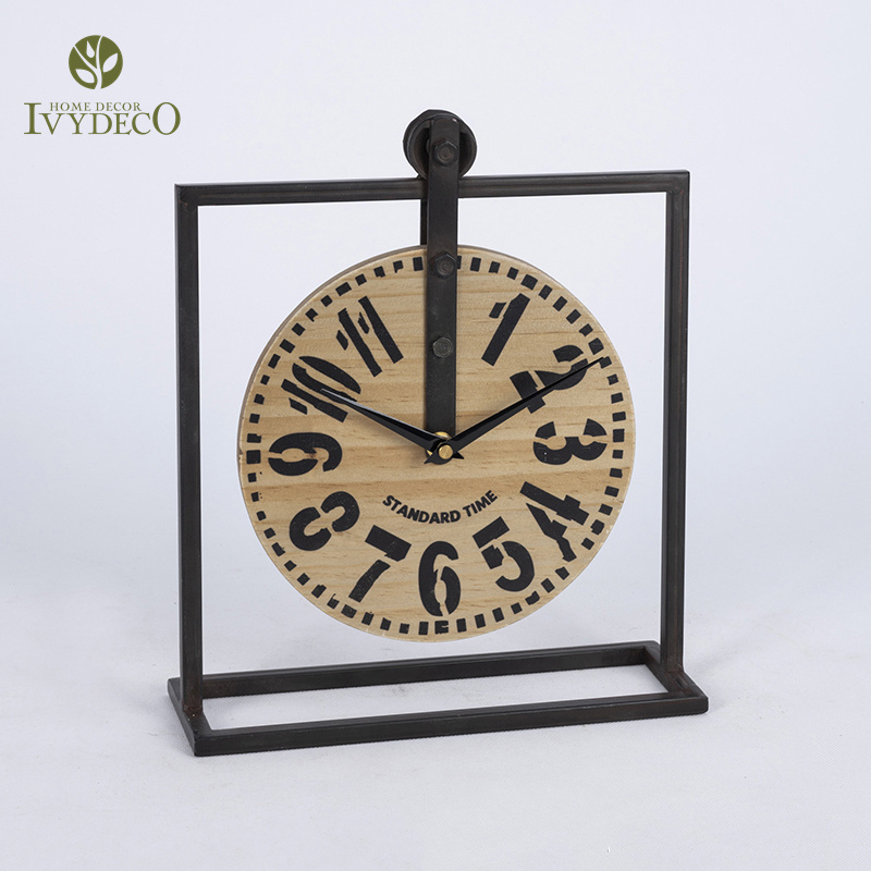 IVYDECO Modern Minimalist Antique Table Digital Clock