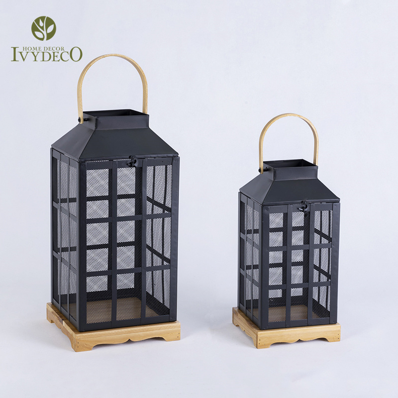 IVYDECO Fast Delivery Mesmerizing Graceful Bulk Gold Metal Lanterns