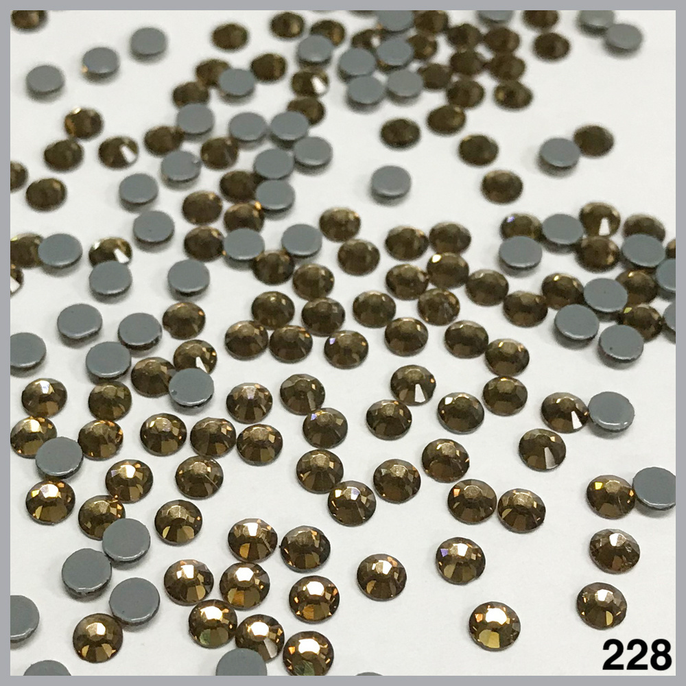 In Stock Bulk Rhinestone Diamond Crystal SS10 3mm AB Crystal Hot Fix Rhinestone With Glue Iron On Rhinestone