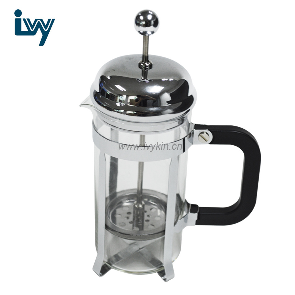 Heat Resistant Borosilicate Glass coffee french press