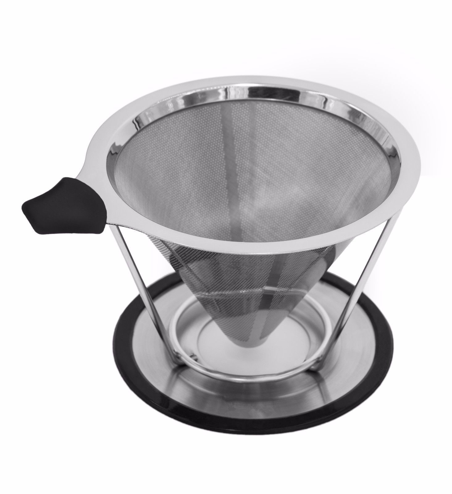 Stainless Steel Pour Over Coffee Dripper filter